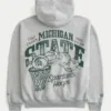 Φαρδιά φούτερ με κουκούλα και φερμουάρ Michigan State University Spartans Graphic Hoodie Φαρδιά φούτερ με κουκούλα και φερμουάρ Michigan State University Spartans Graphic Hoodie