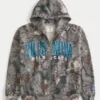 Φαρδιά φούτερ με κουκούλα και φερμουάρ Villanova Wildcats Graphic Camo Hoodie Φαρδιά φούτερ με κουκούλα και φερμουάρ Villanova Wildcats Graphic Camo Hoodie