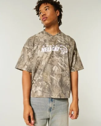 Φαρδιά βαριά μπλούζα Dodge Graphic Camo Tee