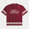 Φαρδύ μπλουζάκι με σχέδιο Ford Mustang