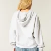 Φούτερ με φερμουάρ σε oversized μέγεθος Φούτερ με φερμουάρ σε oversized μέγεθος