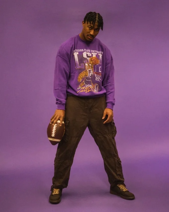 Φούτερ με γραφικά LSU Tigers