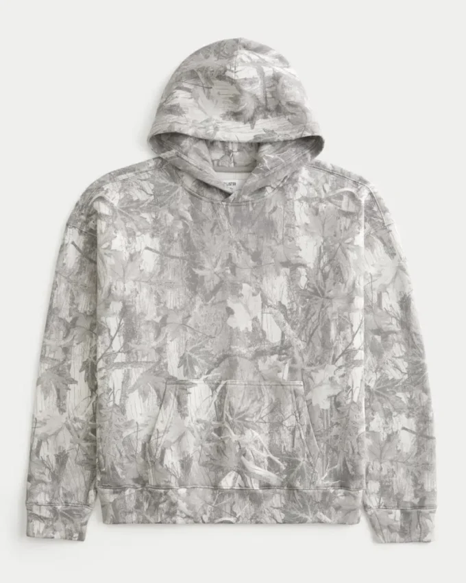 Φούτερ με κουκούλα Boxy Camo Φούτερ με κουκούλα Boxy Camo