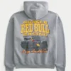 Φούτερ με κουκούλα και φερμουάρ Boxy Oracle Red Bull Racing Graphic Φούτερ με κουκούλα και φερμουάρ Boxy Oracle Red Bull Racing Graphic