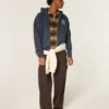 Φούτερ με κουκούλα και φερμουάρ Boxy Zip-Up Ford Graphic Hoodie