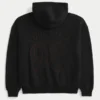 Φούτερ με κουκούλα και φερμουάρ Boxy Zip-Up Good Luck Graphic Hoodie