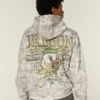 Φούτερ με κουκούλα και φερμουάρ Boxy Zip-Up University of Oregon Ducks Graphic Camo Hoodie