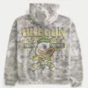 Φούτερ με κουκούλα και φερμουάρ Boxy Zip-Up University of Oregon Ducks Graphic Camo Hoodie