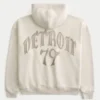 Φούτερ με κουκούλα και φερμουάρ Detroit 79 Graphic Φούτερ με κουκούλα και φερμουάρ Detroit 79 Graphic