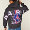 Φούτερ με κουκούλα και φερμουάρ Paris Saint-Germain F.C. Graphic