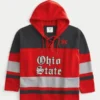 Φούτερ με κουκούλα και γραφικό χόκεϊ της Ohio State University Buckeyes Φούτερ με κουκούλα και γραφικό χόκεϊ της Ohio State University Buckeyes