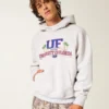 Φούτερ με κουκούλα και σχέδιο Boxy University of Florida Gators