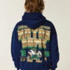 Φούτερ με κουκούλα και σχέδιο Boxy University of Notre Dame Fighting Irish