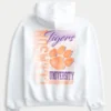 Φούτερ με κουκούλα και σχέδιο Clemson University Tigers Φούτερ με κουκούλα και σχέδιο Clemson University Tigers