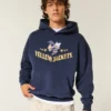 Φούτερ με κουκούλα και σχέδιο Georgia Tech Yellow Jackets Φούτερ με κουκούλα και σχέδιο Georgia Tech Yellow Jackets