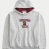 Φούτερ με κουκούλα και σχέδιο Virginia Tech Hokies