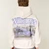 Φούτερ με κουκούλα και σχέδιο Williams Racing Φούτερ με κουκούλα και σχέδιο Williams Racing
