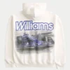 Φούτερ με κουκούλα και σχέδιο Williams Racing Φούτερ με κουκούλα και σχέδιο Williams Racing