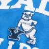 Φούτερ με κουκούλα και σχέδιο Yale Bulldogs