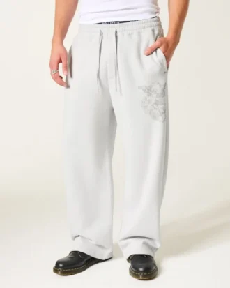 Φούτερ παντελόνι Angel Graphic Super Baggy Φούτερ παντελόνι Angel Graphic Super Baggy