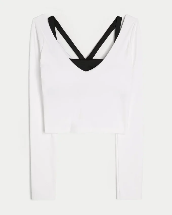 Gilly Hicks Active Boost Layered Top