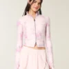 Gilly Hicks Active Recharge Bow Double Zip Jacket Gilly Hicks Active Recharge Bow Double Zip Jacket