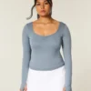 Gilly Hicks Active Recharge Cinch Sweetheart Top