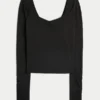 Gilly Hicks Active Recharge Cinch Sweetheart Top