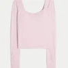 Gilly Hicks Active Recharge Cinch Sweetheart Top