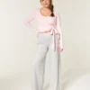 Gilly Hicks Active Recharge Παντελόνι με φαρδιά πόδια και αναδιπλούμενο τελείωμα Gilly Hicks Active Recharge Παντελόνι με φαρδιά πόδια και αναδιπλούμενο τελείωμα