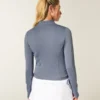 Gilly Hicks Active Recharge Side-Tie Zip-Up Jacket Gilly Hicks Active Recharge Side-Tie Zip-Up Jacket
