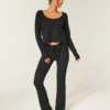 Gilly Hicks Always Cozy Waffle Bootcut Pants Gilly Hicks Always Cozy Waffle Bootcut Pants