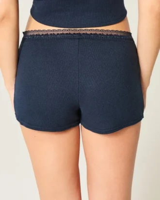 Gilly Hicks Σορτς Waffle Lace Shortie
