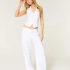 Hollister Livvy Παντελόνι χαμηλής μέσης με φαρδιά πόδια Hollister Livvy Παντελόνι χαμηλής μέσης με φαρδιά πόδια