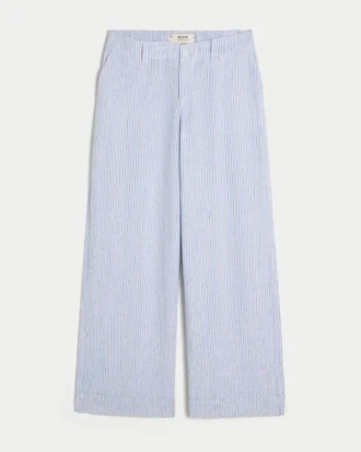 Hollister Livvy Παντελόνι χαμηλής μέσης με φαρδιά πόδια Hollister Livvy Παντελόνι χαμηλής μέσης με φαρδιά πόδια