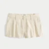 Hollister Livvy Σορτς χαμηλής μέσης από μείγμα λινού 3″ Hollister Livvy Σορτς χαμηλής μέσης από μείγμα λινού 3″