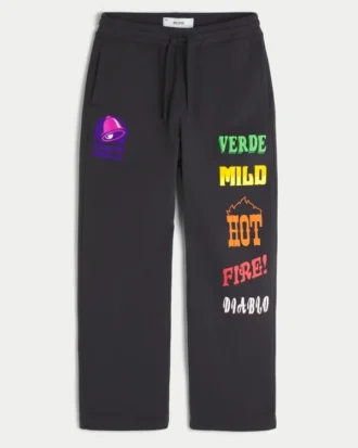Hollister x Taco Bell Φαρδιά φόρμα με γραφικά