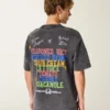 Hollister x Taco Bell Φαρδύ βαρύ μπλουζάκι με σχέδιο