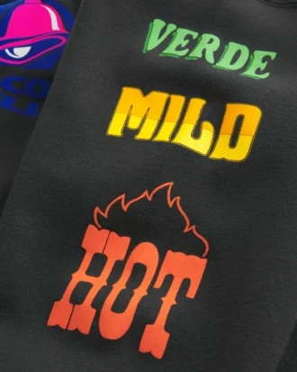 Hollister x Taco Bell Φούτερ με κουκούλα και φερμουάρ