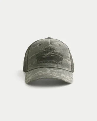 Καπέλο Mac’s Muscles & Rods Graphic Camo Trucker