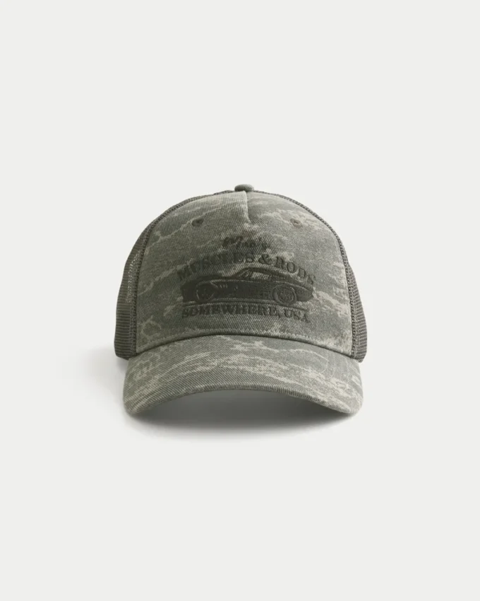 Καπέλο Mac’s Muscles & Rods Graphic Camo Trucker