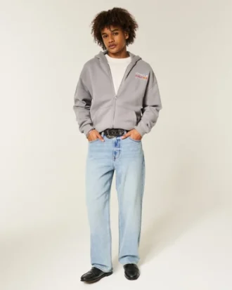 Κεντημένο σπαγγέτι Baggy Jeans