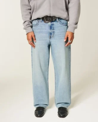 Κεντημένο σπαγγέτι Baggy Jeans