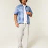Κουμπωτό πουκάμισο με κοντό μανίκι και τσέπες