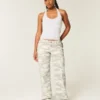 Κυρτό χαμηλό Y2K Camo Baggy Jeans Κυρτό χαμηλό Y2K Camo Baggy Jeans