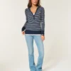 Μακρυμάνικο Henley με κουκούλα Μακρυμάνικο Henley με κουκούλα
