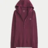Μακρυμάνικο Henley με κουκούλα