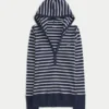 Μακρυμάνικο Henley με κουκούλα Μακρυμάνικο Henley με κουκούλα