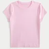 Μαλακό ελαστικό ύφασμα χωρίς ραφές Baby Tee