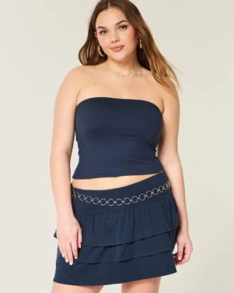Μαλακό ελαστικό ύφασμα χωρίς ραφές Tube Top Μαλακό ελαστικό ύφασμα χωρίς ραφές Tube Top